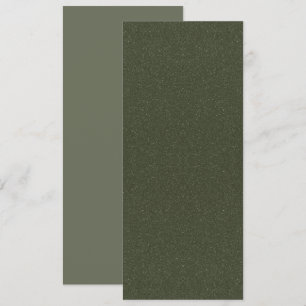 Menu plat texturé vert mousse moderne – Personnali