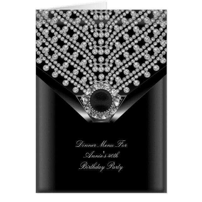 Menu pour carte Annie (Devant)