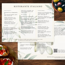 Menu QR Code Moderne et Élégant pour Restaurant It