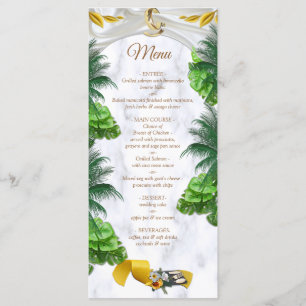Menu Romantique Tropical