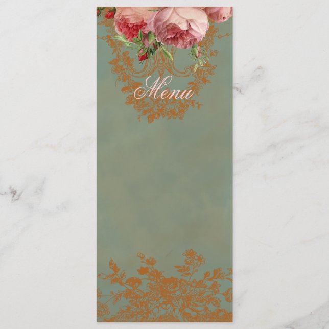 Menu Rose Blenheim (Devant)