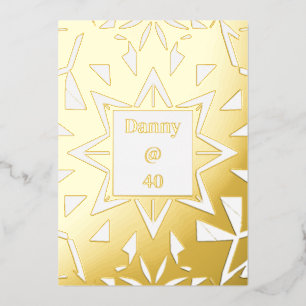 Menu Royal Birday Dinner Party