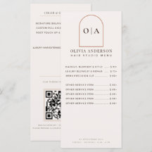 Services de tarification de cheveux en terracotta