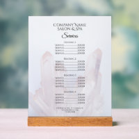 Menu Services Spas du salon de cristaux violets cl