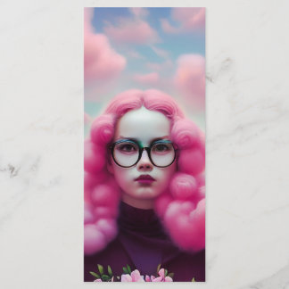 Menu Signet de cheveux roses