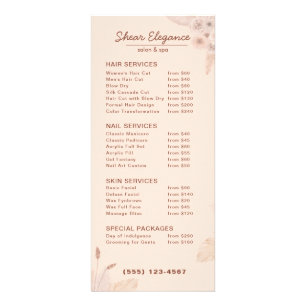 Menu Sophistiqué Salon Haut De Gamme