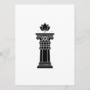 Menu Symbole du Pilier d'Asoka - Patrimoine Historique 