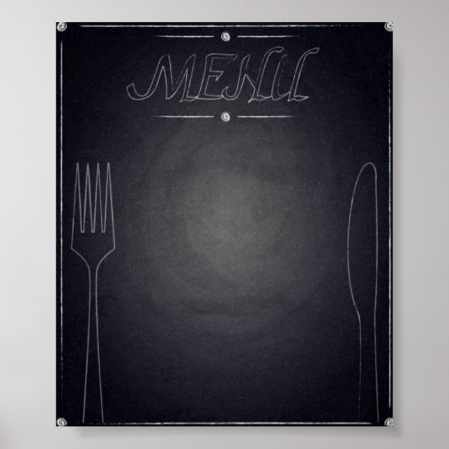 Menu Tableau (Devant)