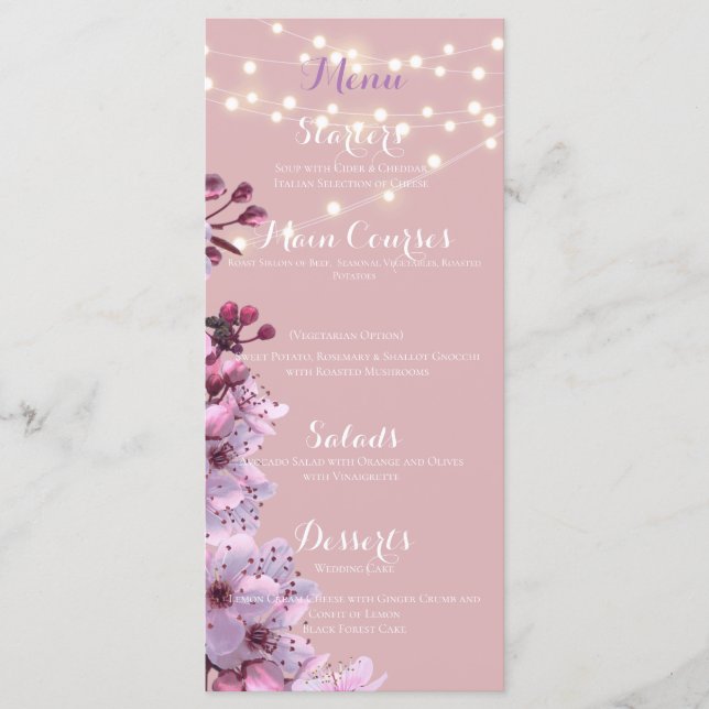 Menu Thème Sakura (Devant)