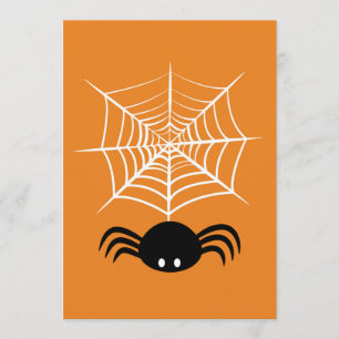 Menu Toile d'araignée Halloween 