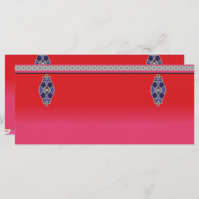 Menu un tableau d'une femme en robe rose (Devant / Derrière)