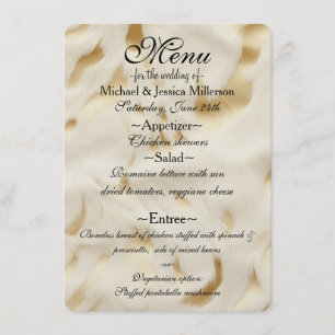 Menu Vache blanche sud-ouest en or