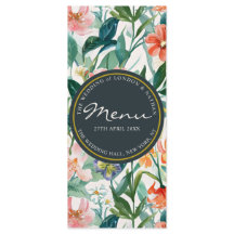 Vibrant Botanique Floral Mariage personnalisé