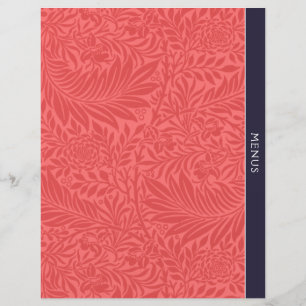 Menus   Diviseur de recettes   Floral rouge Vintag