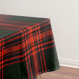 Menzies Antique Hunting Tartan Plaid Scottish Tablecloth