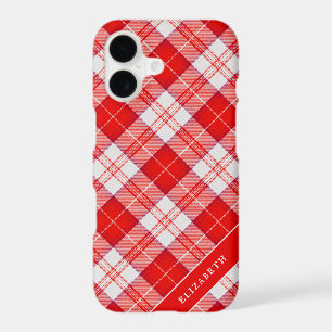 Menzies Red Clan Tartan Scottish Plaid