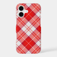 Menzies Red Clan Tartan Scottish Plaid