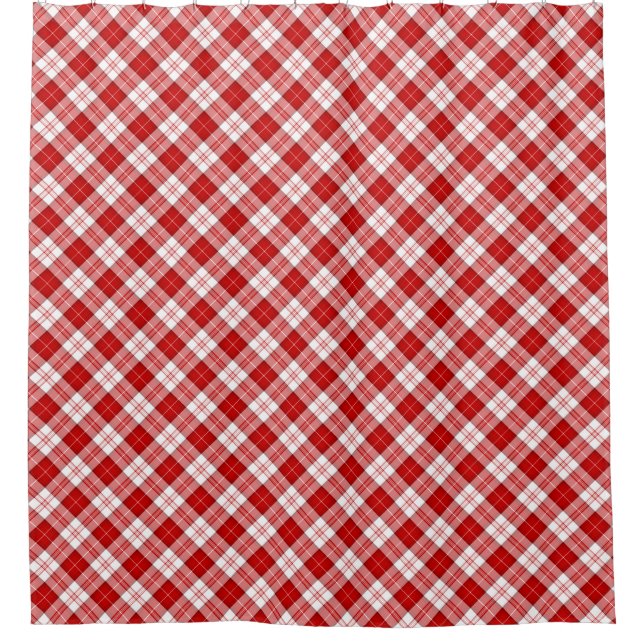 Menzies tartan red white plaid (Front)