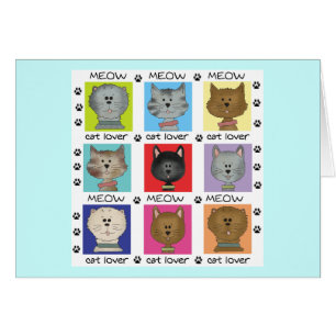 Meow Amoureux des chats Tshirts et cadeaux