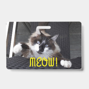 Meow! Badge