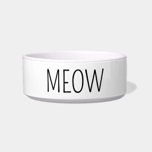Meow Cat Bowl
