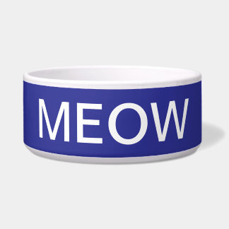 Meow Cat bowl
