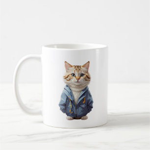 Meow Cat Coffee Mug