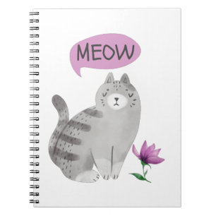Meow Cat Notebook