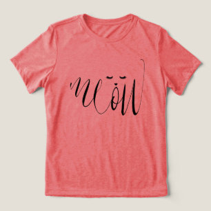 Meow Cat Tri-Blend Shirt