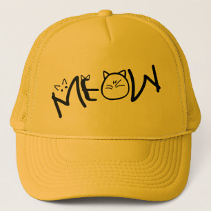 meow cats Trucker Hat