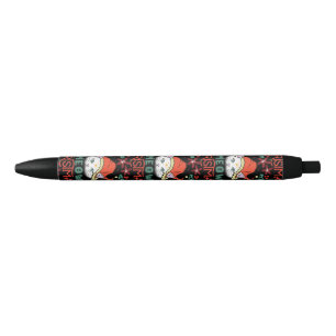 Meow Christmas, Merry Christmas Black Ink Pen