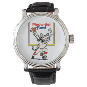 Meow-der Bowl Champion Cat Football  Watch