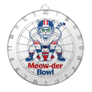 Meow-der Bowl Dartboard