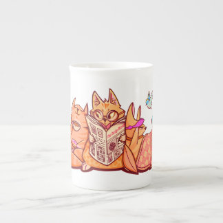Meow du matin - Mug de chat mignonne