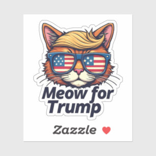 Meow for Trump Make Cats Safe Again Election