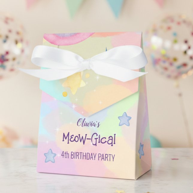 Meow-gical caticorn birthday Gift Box (Creator Uploaded)