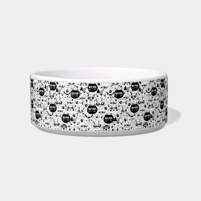 Meow-gical Gathering Cat Bowl (Front)
