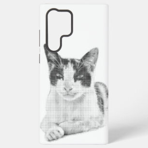 Meow Halftone Samsung Galaxy Case
