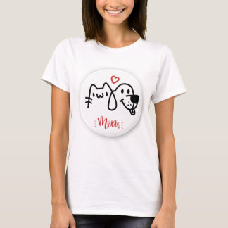 Meow Heart | Cute Cat Lover T-Shirt