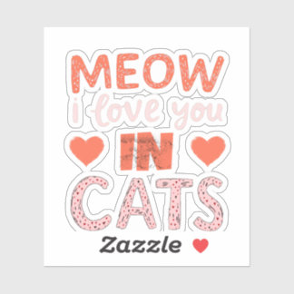 meow i love in cat 