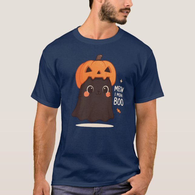 Meow i mean Boo T-Shirt (Front)