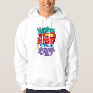 Meow If You Love A Rescued Cat Hoodie