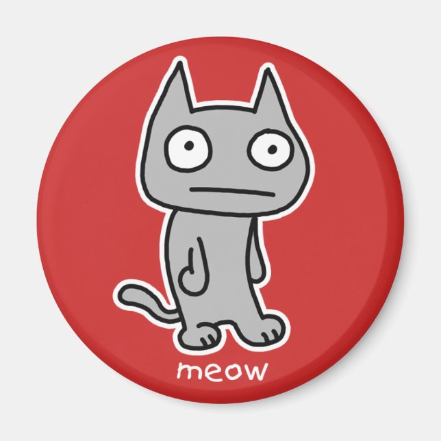 Meow Magnet (Front)