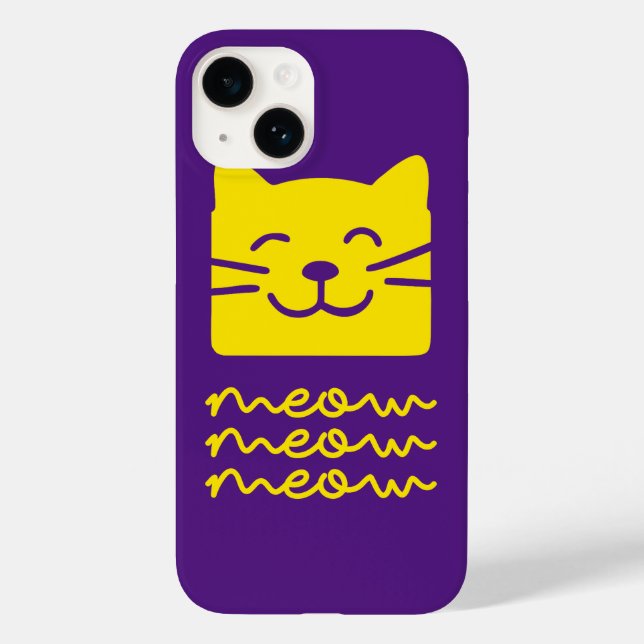 Meow Meow Case-Mate iPhone Case (Back)
