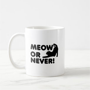 Meow or Never Funky Mug