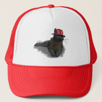 Meow Town Trucker Hat