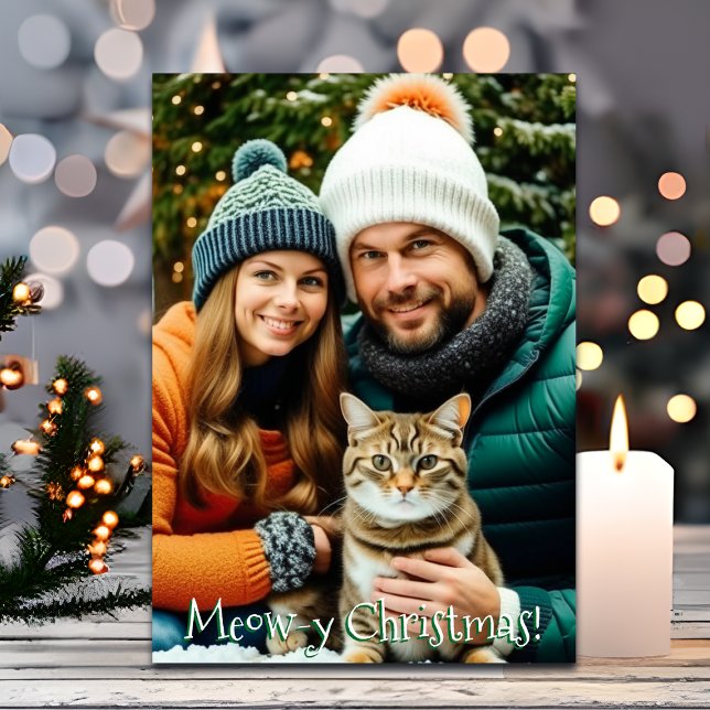 Meow-y Christmas | Personalized Photo Holiday (Creator Uploaded)