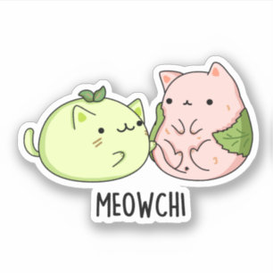 Meowchi Funny Mochi Pun 