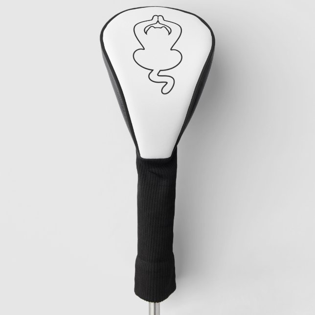 MEOWDITATION GOLF HEAD COVER (Front)