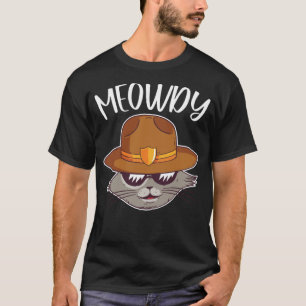 Meowdy Texas Cat Meme Cat T-Shirt